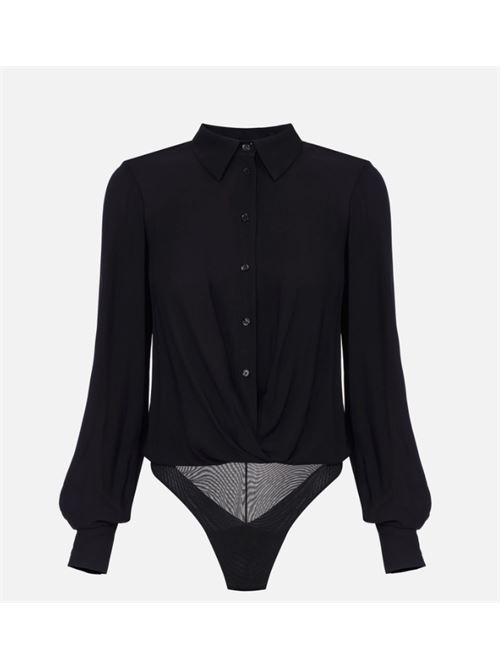 BODY IN GEORGETTE ELISABETTA FRANCHI | CB00457E2110 Nero